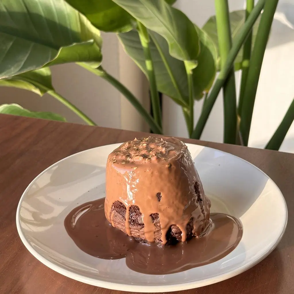 Chocolate Cake with Zaatar
